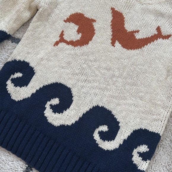 VRG GRL Ace Of Something Knit Jumper Natural - Picture 4 of 10